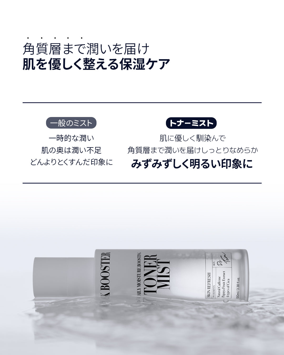 デイリーモイスチャーブースティングトナーミスト 100mL – K BOOSTER